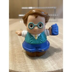 Fisher-Price Little People Dad figure from the 2001 Sweet Sounds Home play set
